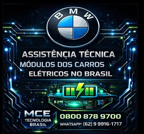 ASSISTÊNCIA TÉCNICA MODULOS CARROS ELÉTRICOS BMW NO BRASIL